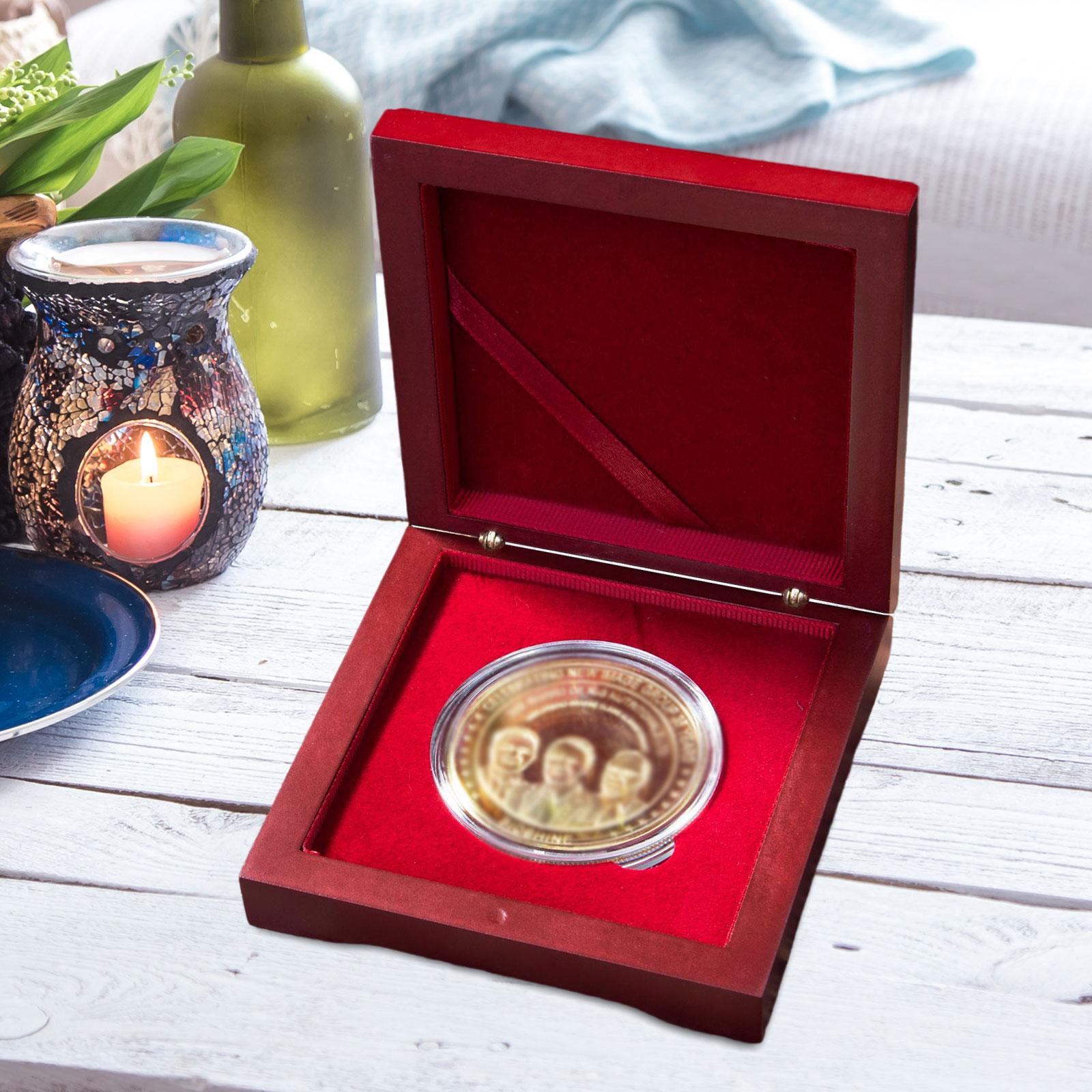 Collectors Coins Jewelry & Watches Of Smithtown Reviews - Medal Presentation Box Coin Holder Wooden