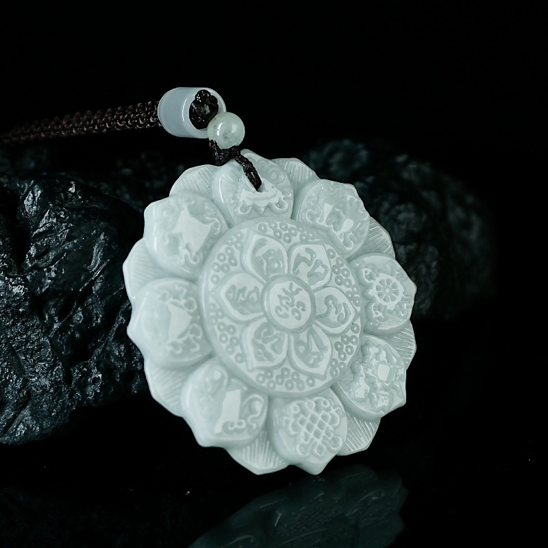 Jewelry & Watches Sp Z Oo Opinie - Real Natural Myanmar Emerald Jade Double-sided