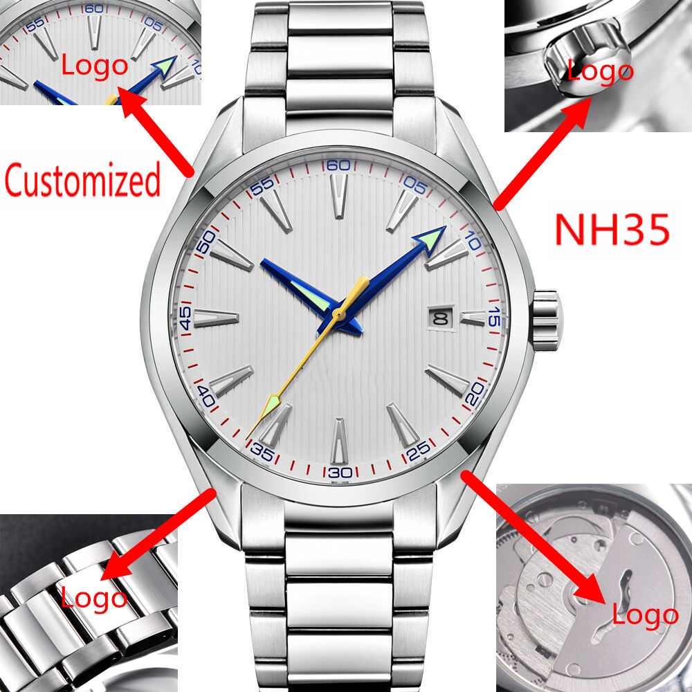 Jewelry And Watches - Custom Logo 41mm Men Miyota/NH35 Automatic
