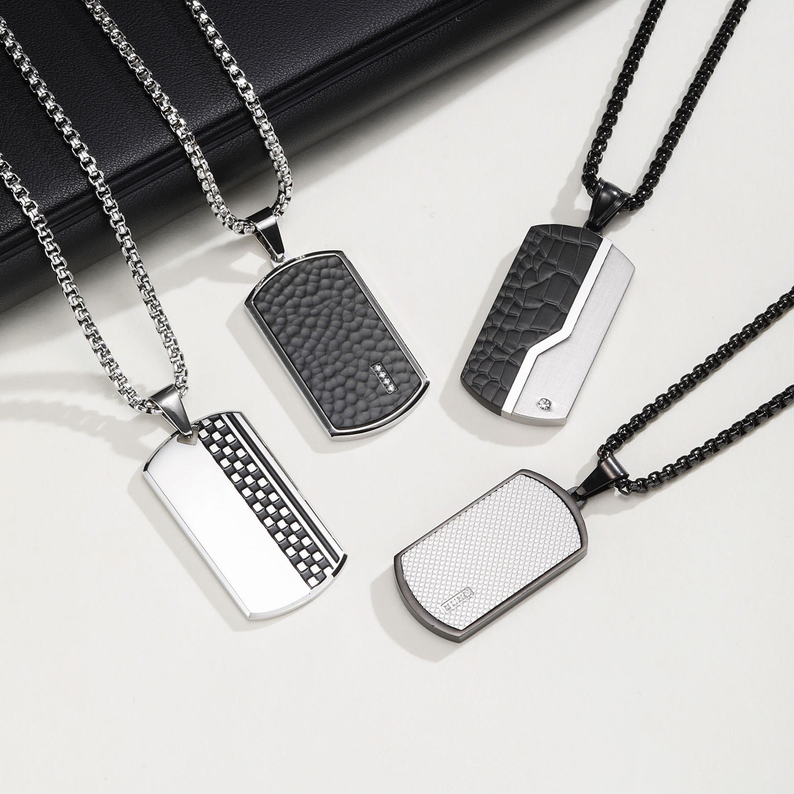 Stylish Mens Pendant Necklace, - Mens Dog Tag Necklace ulasan dan harga