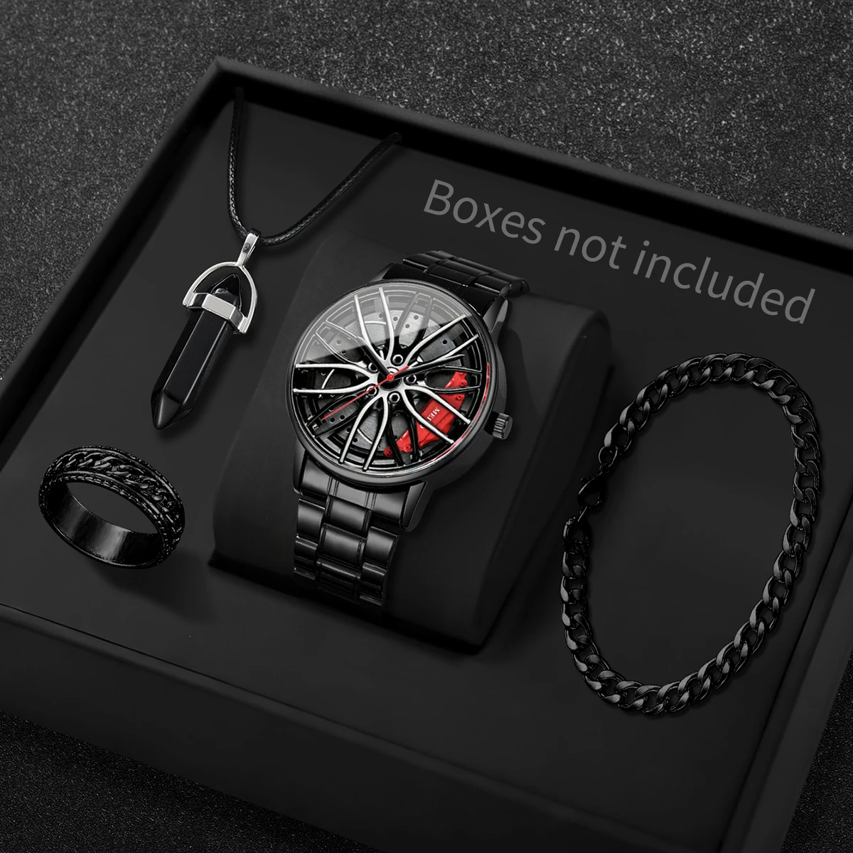 4PCS/Set Fashion 3d Car Wheel  - Jewelry Clasp Watches ulasan dan harga