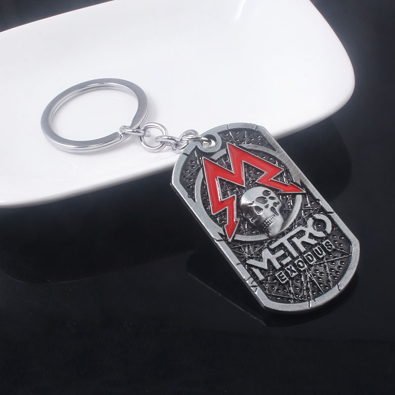 Game Metro Exodus 2033 Necklac - Mens Dog Tag Necklace ulasan dan harga