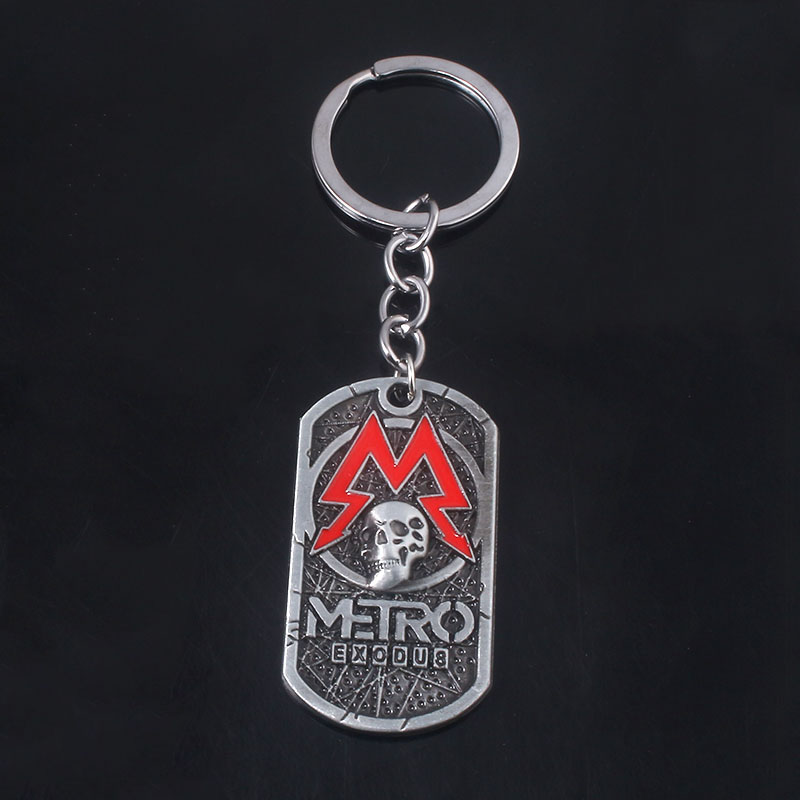 Game Metro Exodus 2033 Necklac - Mens Dog Tag Necklace ulasan dan harga