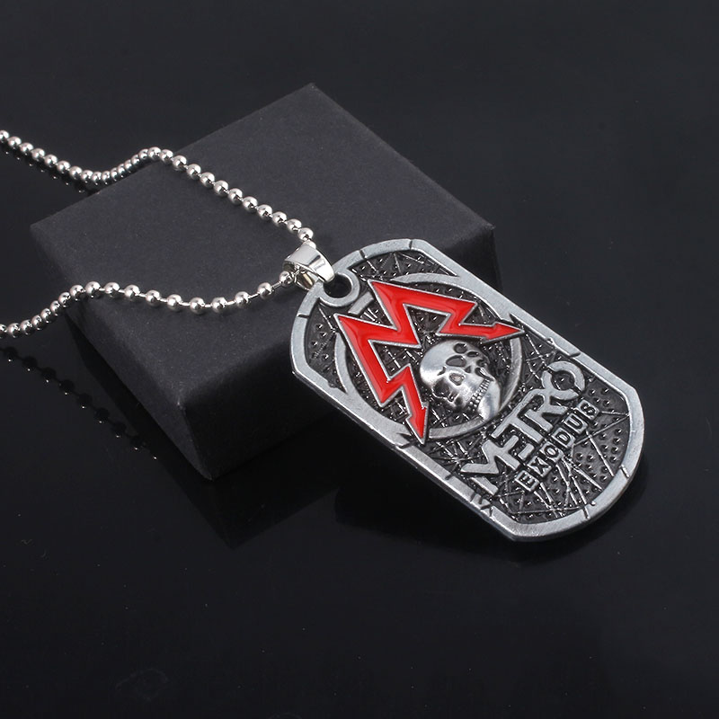 Game Metro Exodus 2033 Necklac - Mens Dog Tag Necklace ulasan dan harga