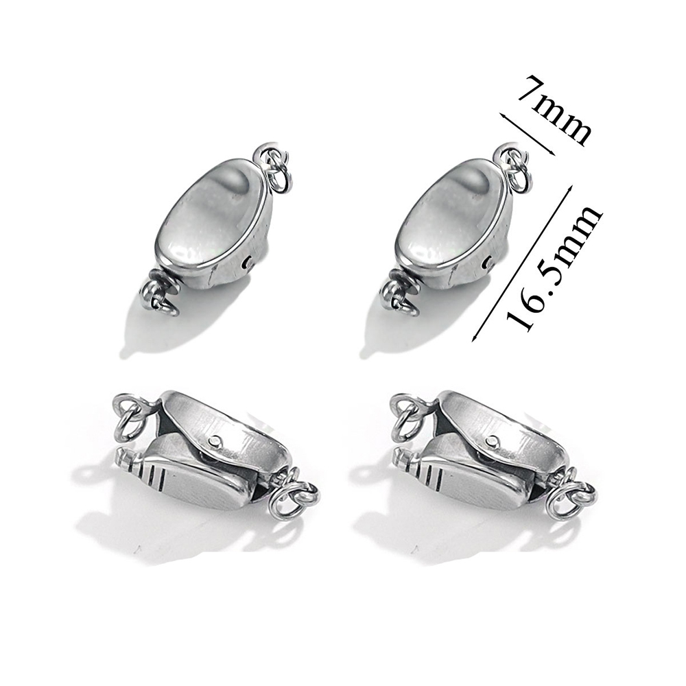 5 Pcs Titanium Steel Necklace  - Pearl Necklace ulasan dan harga