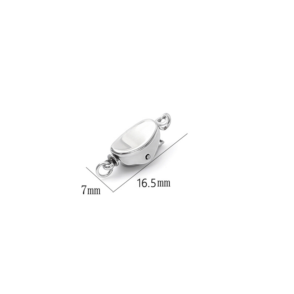 5 Pcs Titanium Steel Necklace  - Pearl Necklace ulasan dan harga
