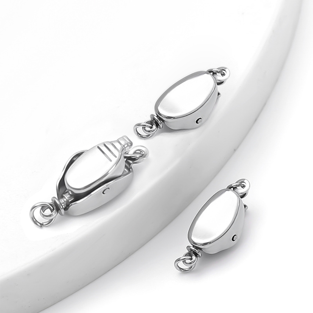 5 Pcs Titanium Steel Necklace  - Pearl Necklace ulasan dan harga