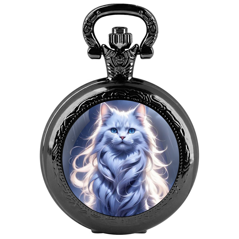 Cute Cartoon Cat Design Quartz - Jewelry Watches For Kids ulasan dan harga