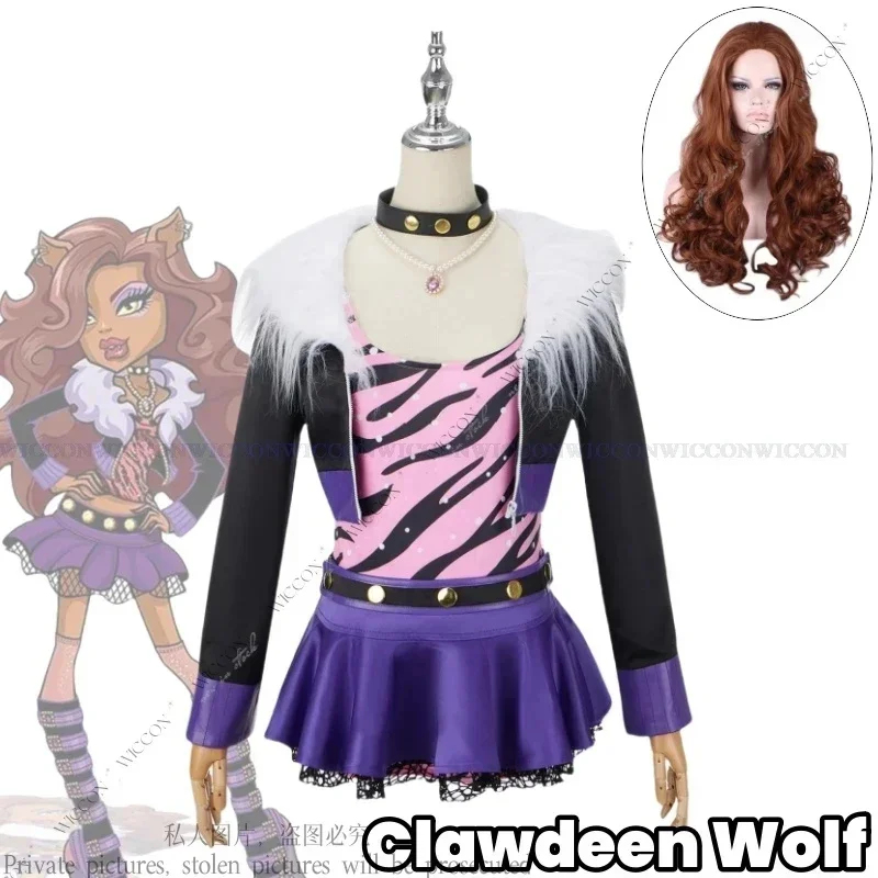 A,8;h/Clawdeen Wolf Monster Co - Pearl Necklace ulasan dan harga