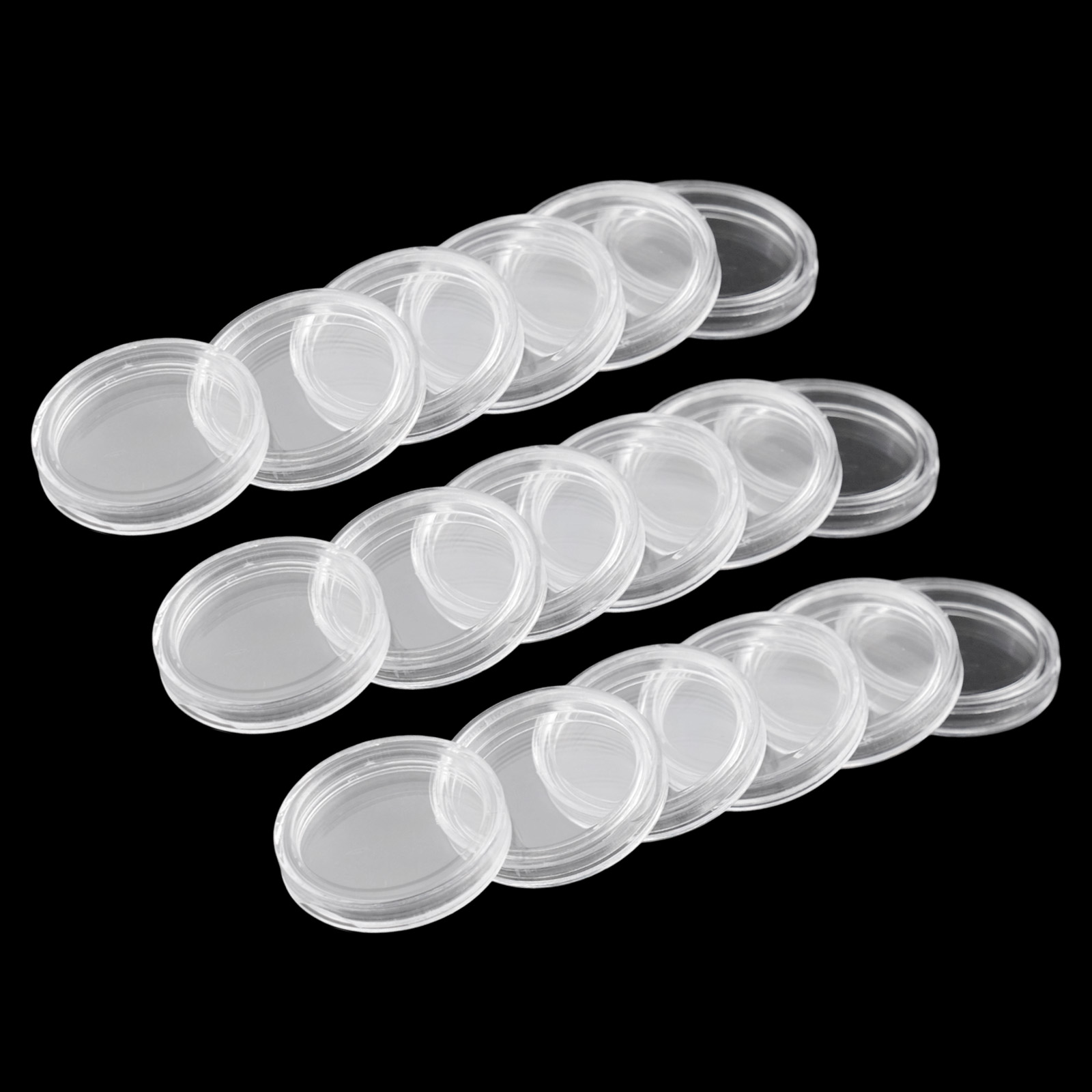 100 Pieces 23mm Clear Round Pl - Collectors Coins Jewelry & Watches Of Smithtown Reviews ulasan dan harga