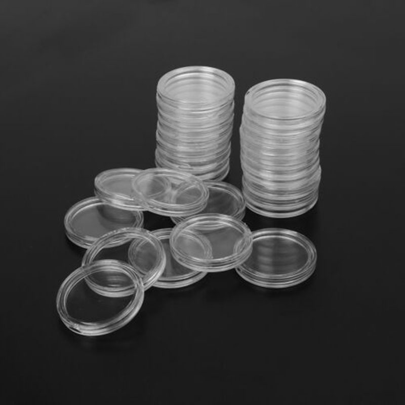 100 Clear Round Coin Holders 3 - Collectors Coins Jewelry & Watches Of Smithtown Reviews ulasan dan harga