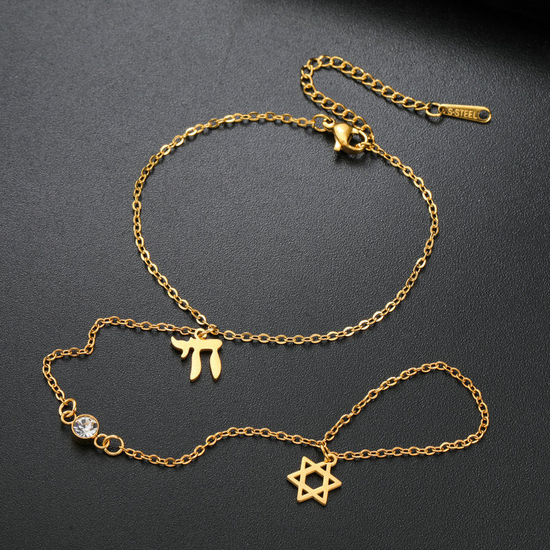 Jewish Star of David Hebrew Le - Jewelry & Watches Sp Z Oo Opinie ulasan dan harga
