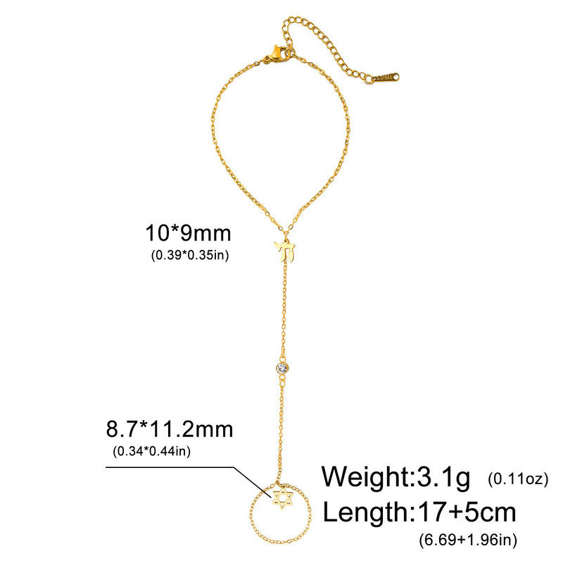 Jewish Star of David Hebrew Le - Jewelry & Watches Sp Z Oo Opinie ulasan dan harga