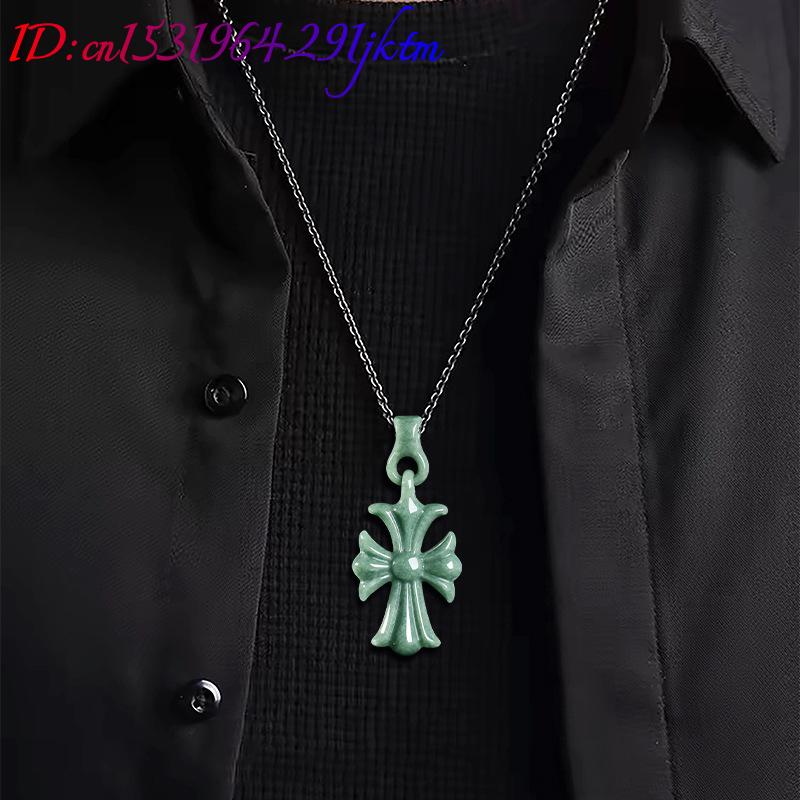 Natural Burmese Jadeite Cross  - Jewelry & Watches Sp Z Oo Opinie ulasan dan harga