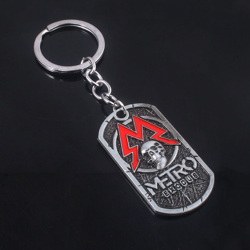 Game Metro Exodus 2033 Keychai - Mens Dog Tag Necklace ulasan dan harga