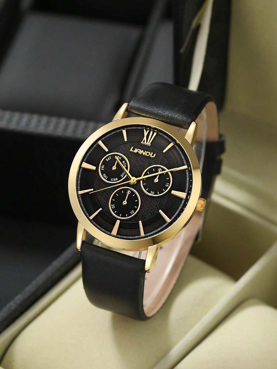 LIANDU LIANDU 1 Set Men's Fash - Jewelry And Watches ulasan dan harga