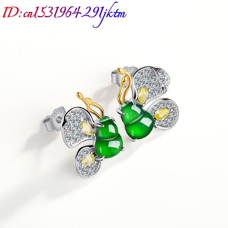 Green Burmese Jadeite Butterfl - Jewelry & Watches Sp Z Oo Opinie ulasan dan harga