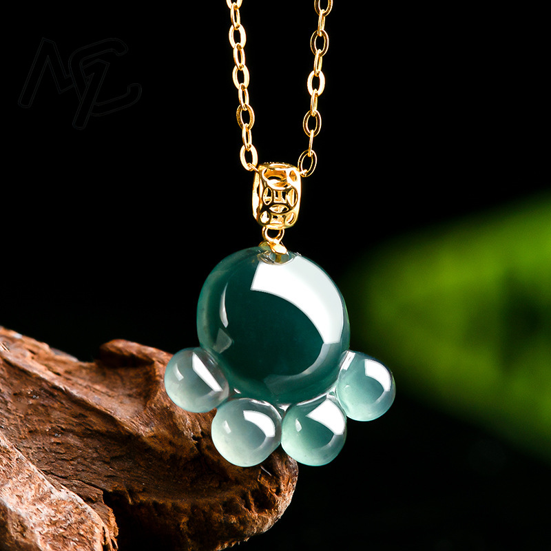 Natural Real Emerald Blue Wate - Jewelry & Watches Sp Z Oo Opinie ulasan dan harga