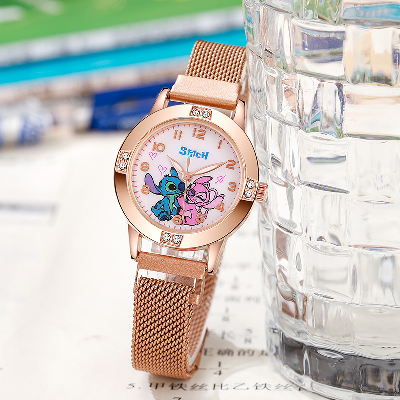 Cartoon Diamond Stitch Watches - Jewelry Watches For Kids ulasan dan harga