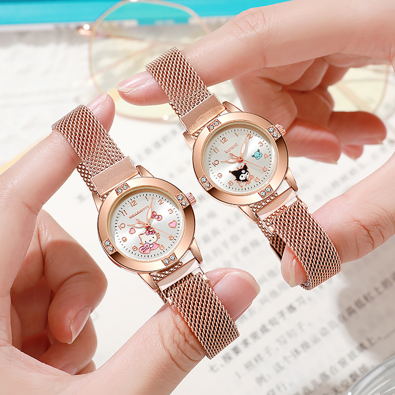 Cartoon Diamond Stitch Watches - Jewelry Watches For Kids ulasan dan harga