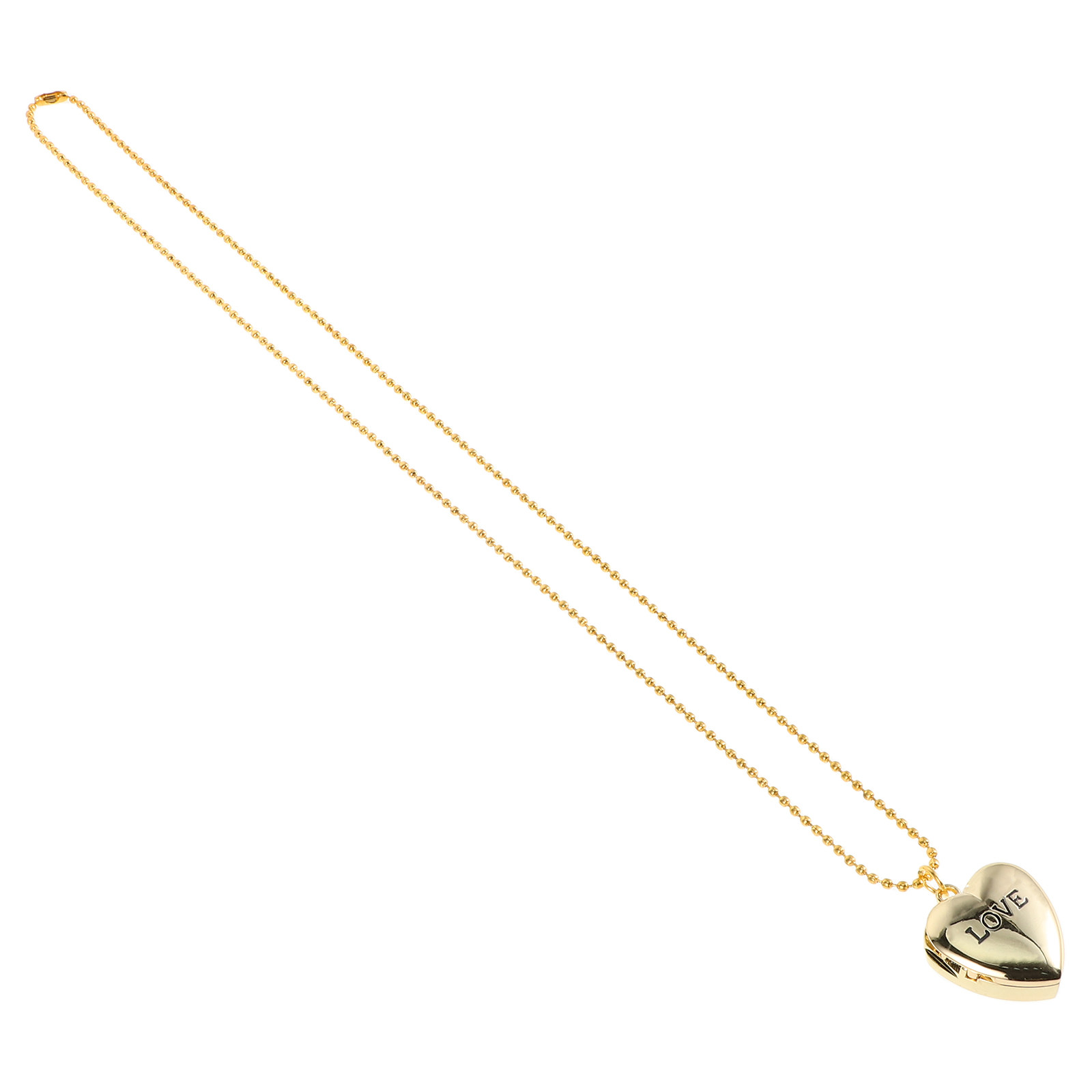 Gold Heart Pocket Watch Locket - Jewelry Watches For Kids ulasan dan harga