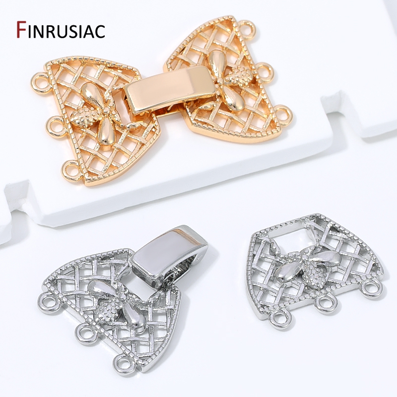 14K Gold Plated Brass 3-Row Pe - Pearl Necklace ulasan dan harga