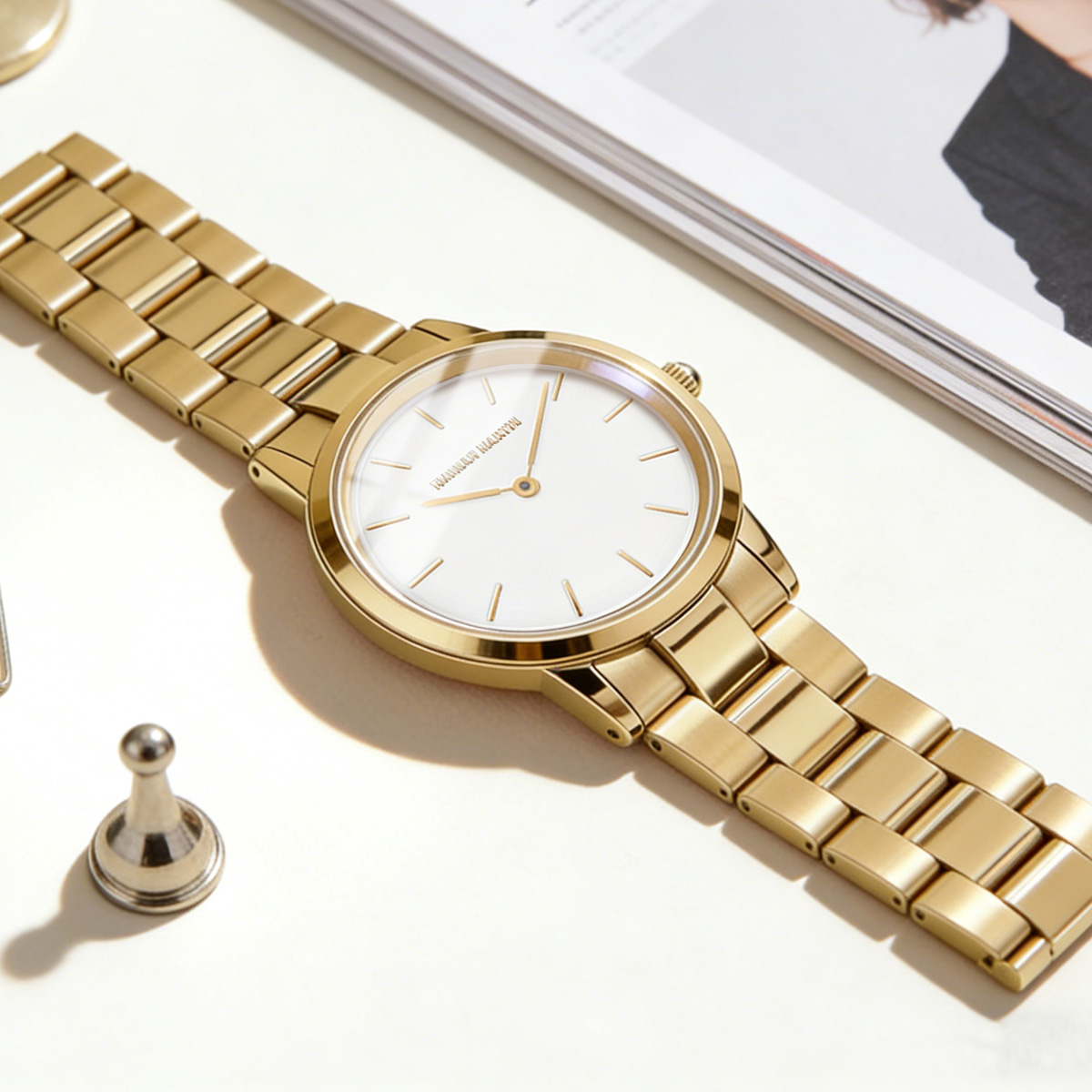Womens Watch Rose Gold Stainle - Jewelry Clasp Watches ulasan dan harga