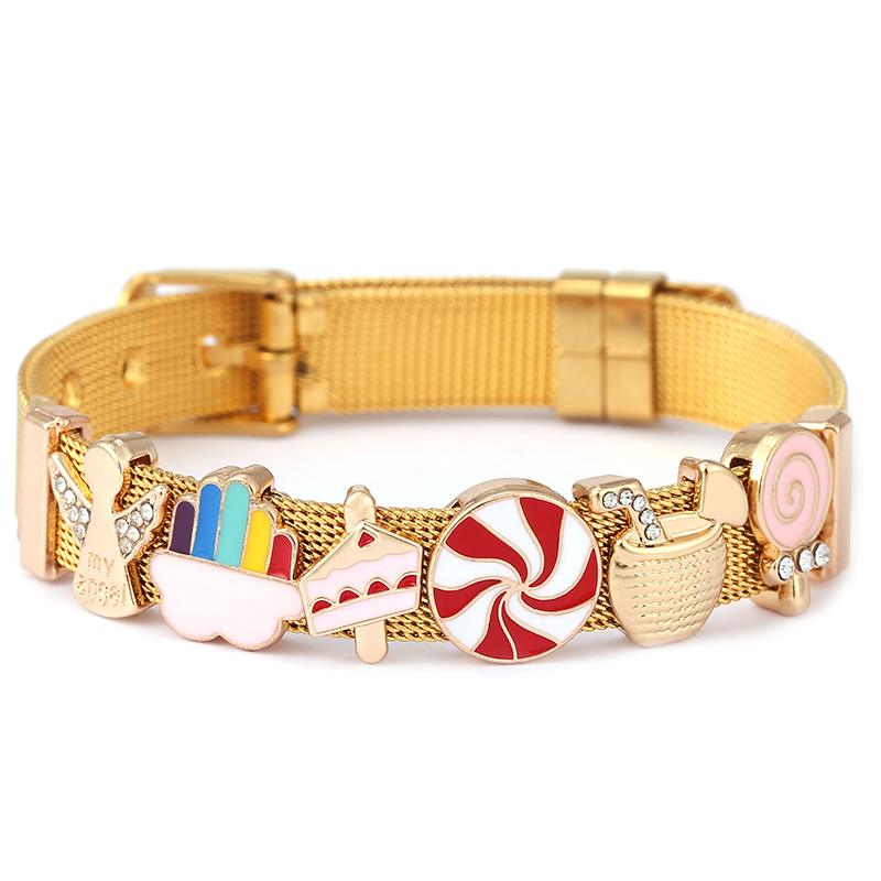 Gold Color Stainless Steel Str - Jewelry Watches For Kids ulasan dan harga