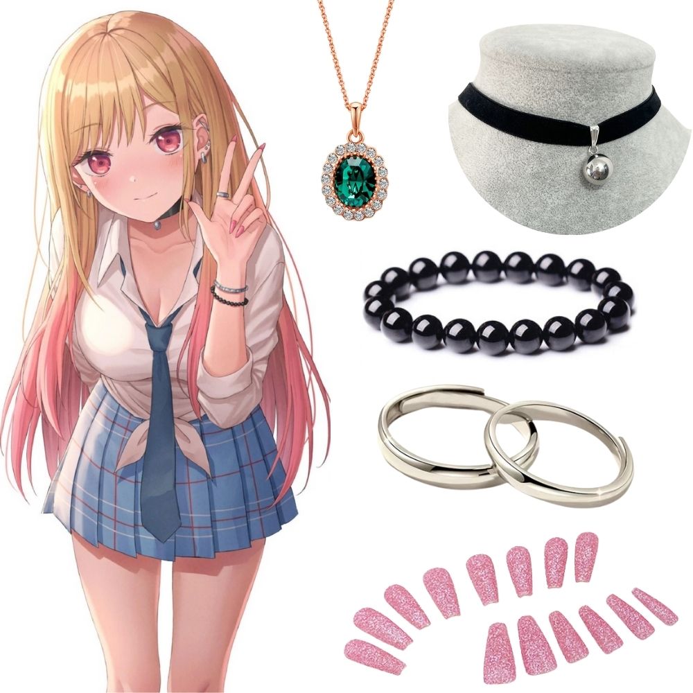 Kitagawa Marin Earrings Neckla - Hoop Earrings ulasan dan harga